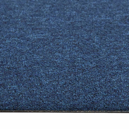 vidaXL Carpet 20 pcs Dark Blue 50 x 50 cm 100% Polypropylene