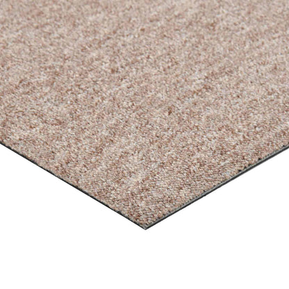 vidaXL Carpet 20 pcs Beige 50 x 50 cm 100% Polypropylene