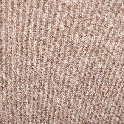 vidaXL Carpet 20 pcs Beige 50 x 50 cm 100% Polypropylene