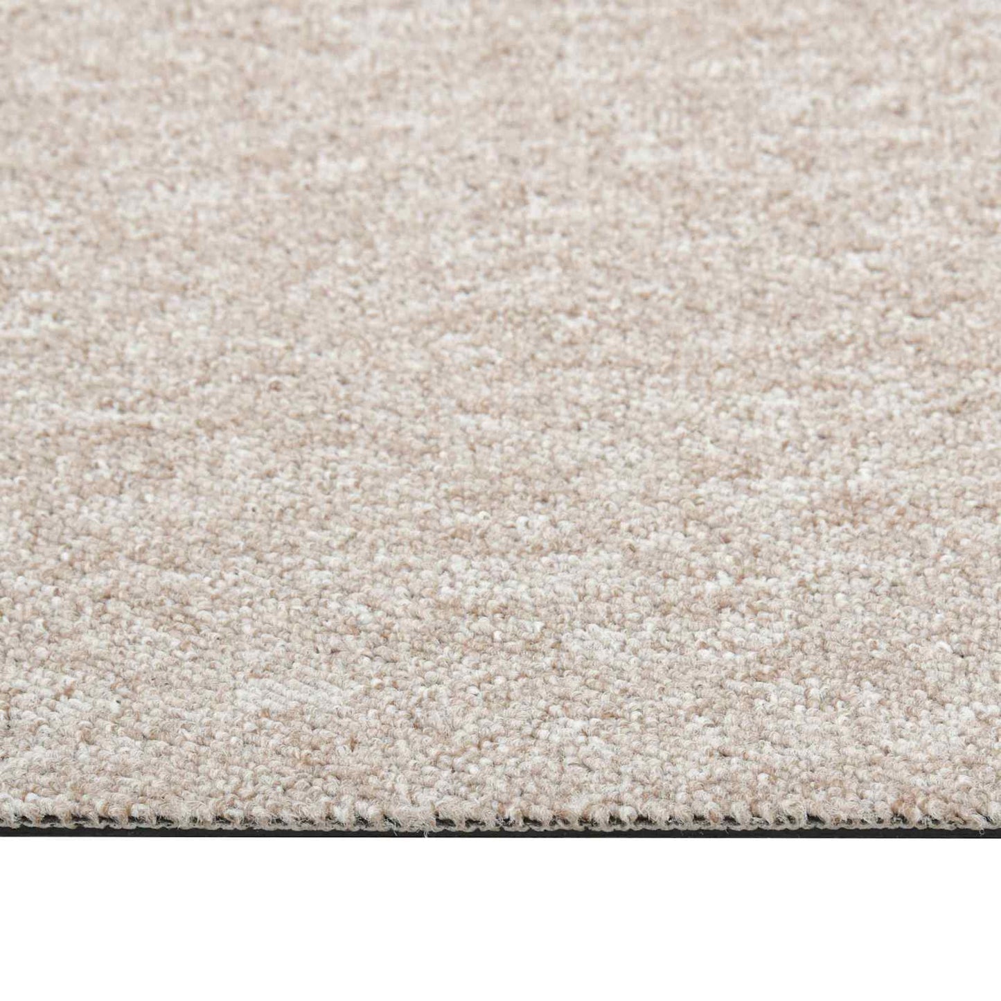 vidaXL Carpet 20 pcs Light Beige 50 x 50 cm 100% Polypropylene