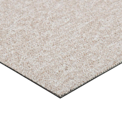 vidaXL Carpet 20 pcs Light Beige 50 x 50 cm 100% Polypropylene