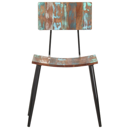 vidaXL Dining Chairs 6 pcs Solid Reclaimed Wood
