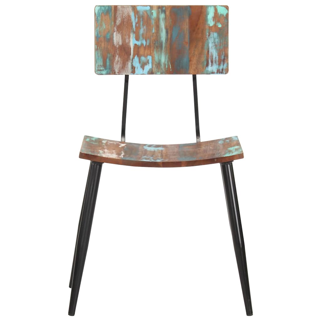 vidaXL Dining Chairs 6 pcs Solid Reclaimed Wood