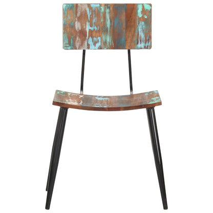 vidaXL Dining Chairs 6 pcs Solid Reclaimed Wood