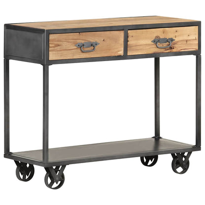 323516 vidaXL Console Table 90x35x74 cm Solid Reclaimed Wood