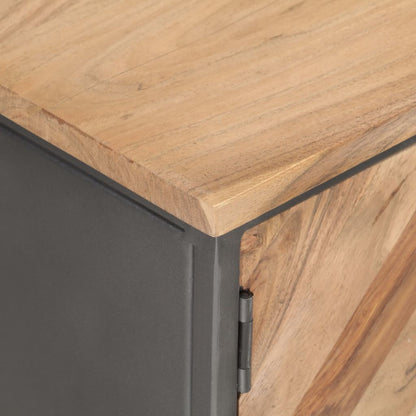 vidaXL TV Cabinet 120x30x40 cm Solid Acacia Wood