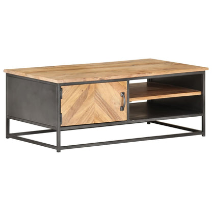 vidaXL Coffee Table 90x50x35 cm Solid Acacia Wood