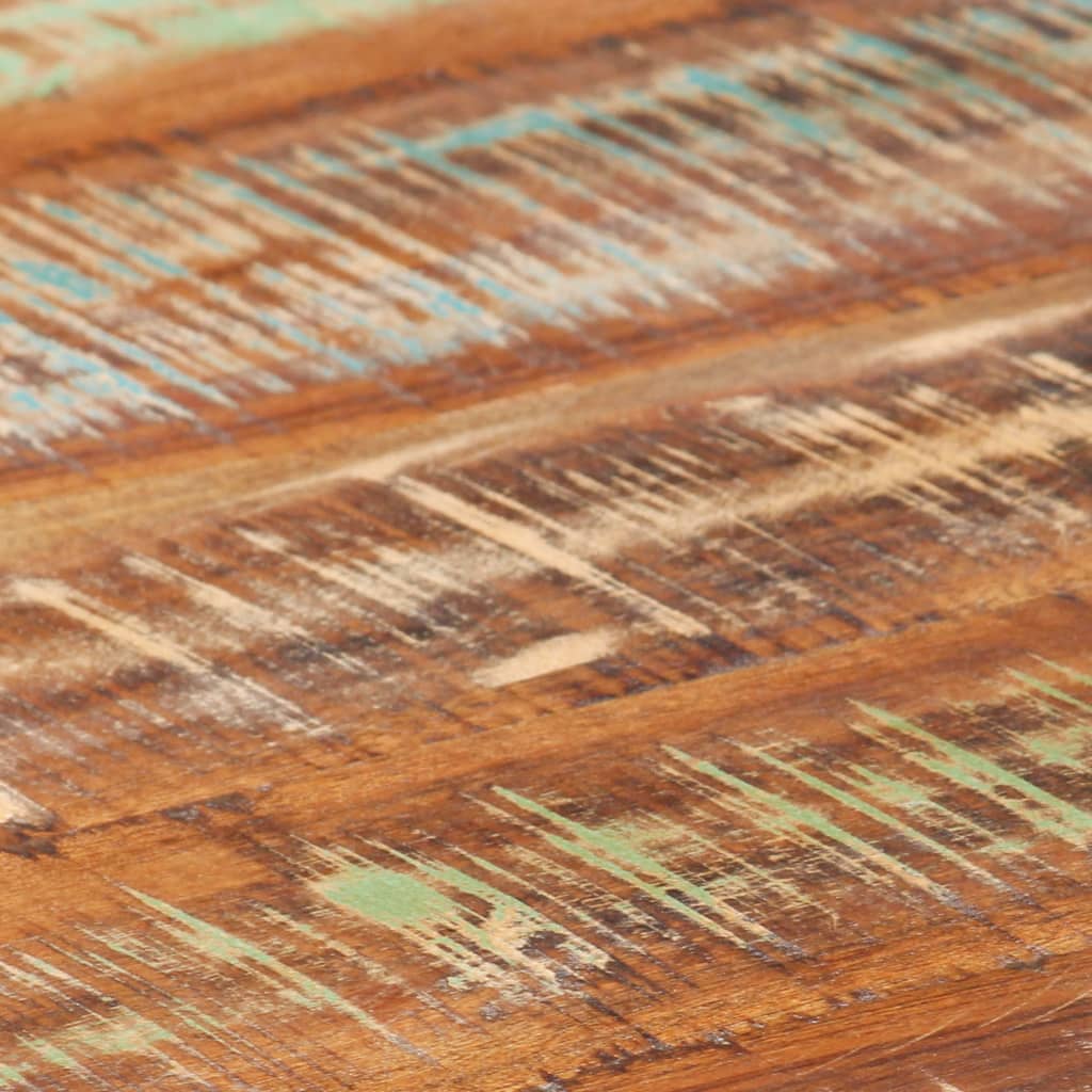 vidaXL Coffee Table White 68x68x30 cm Solid Reclaimed Wood