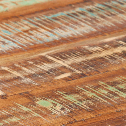 vidaXL Coffee Table White 68x68x30 cm Solid Reclaimed Wood