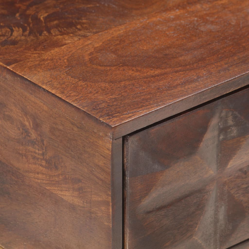 vidaXL Coffee Table 112x50x40 cm Solid Mango Wood