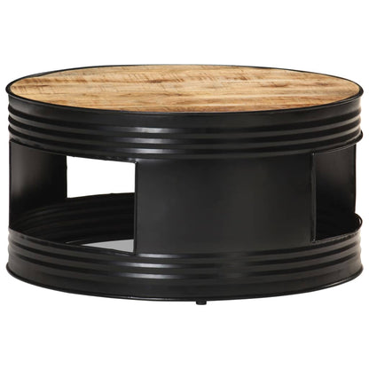 vidaXL Coffee Table | Black and Natural Wood