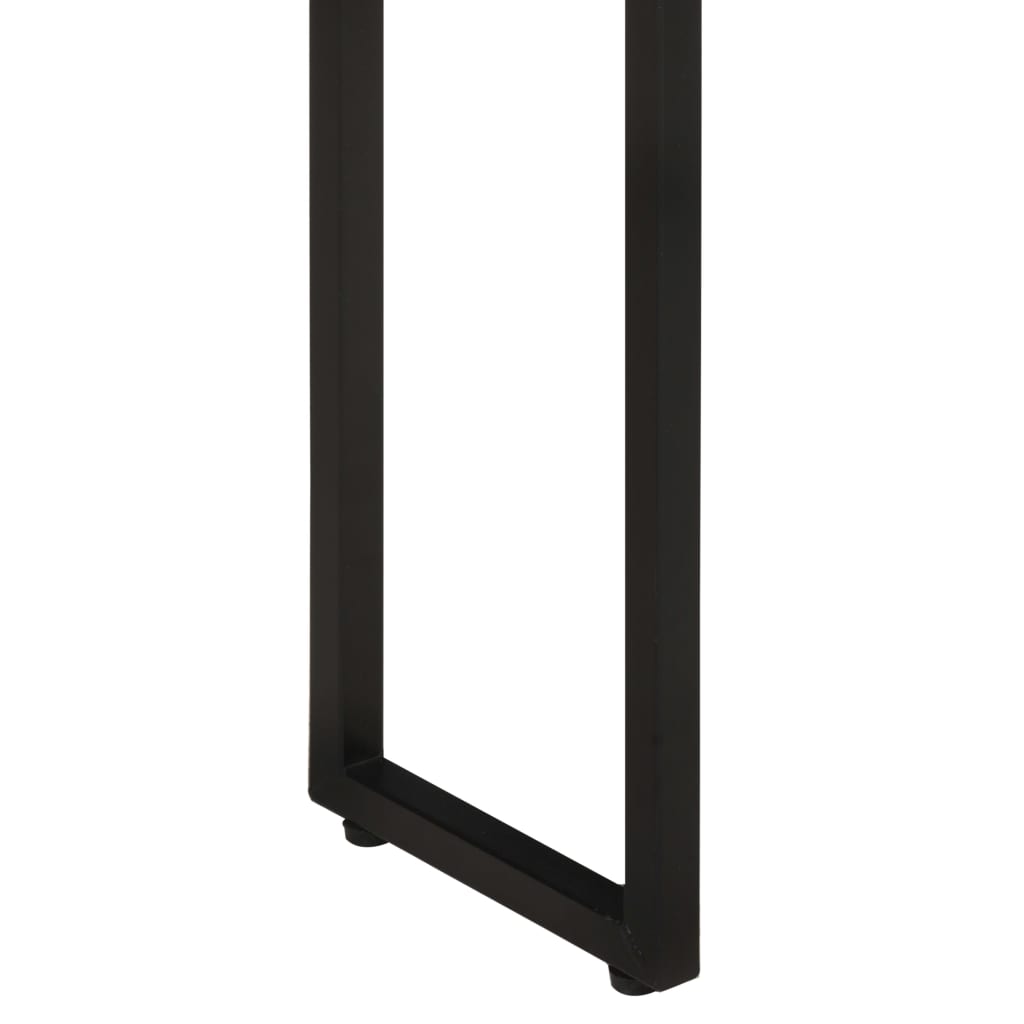 vidaXL Planter 60x20x68 cm Rough Mango Wood