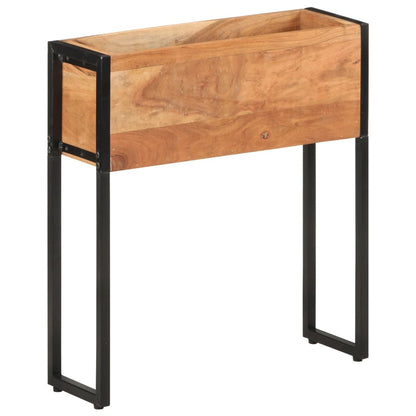 vidaXL Planter 60x20x68 cm Solid Acacia Wood