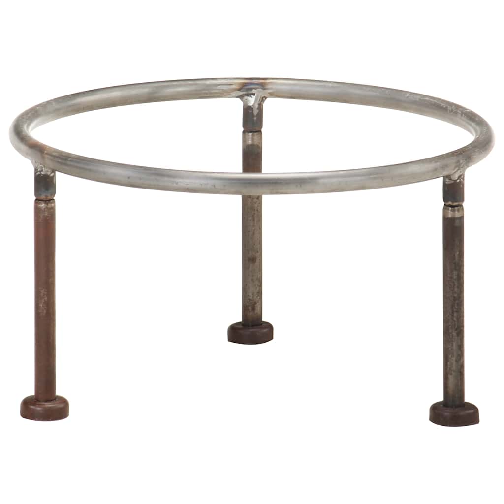 321944 vidaXL Rustic Fire Pit Ø 40 cm Iron