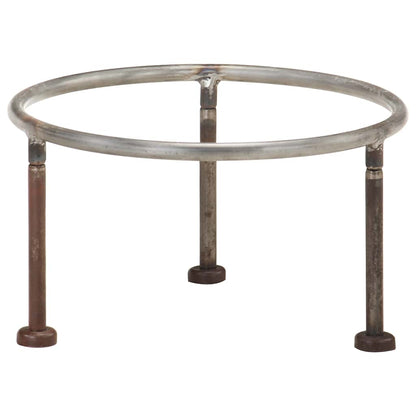 321944 vidaXL Rustic Fire Pit Ø 40 cm Iron