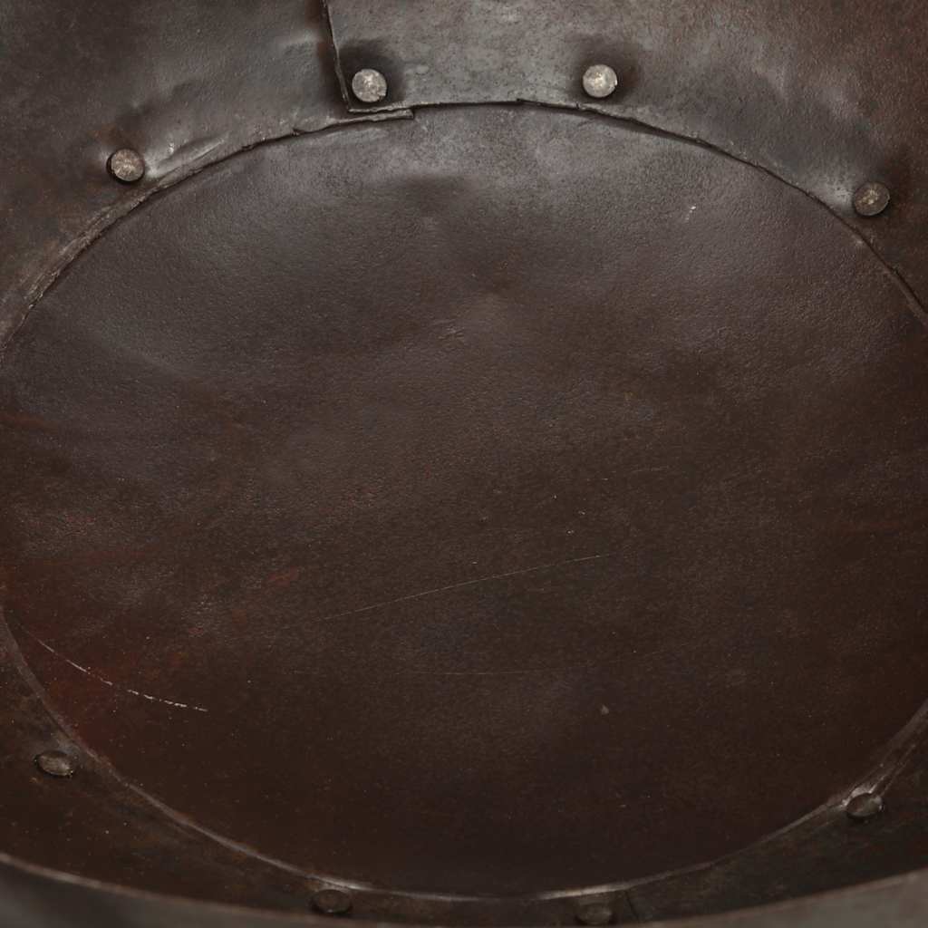 321944 vidaXL Rustic Fire Pit Ø 40 cm Iron