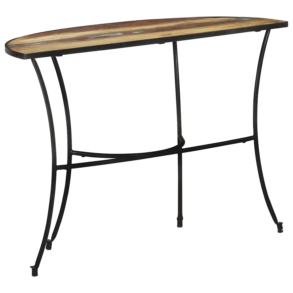 vidaXL Side Table 110x40x77 cm Solid Reclaimed Wood