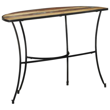 vidaXL Side Table 110x40x77 cm Solid Reclaimed Wood
