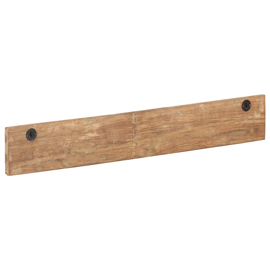 321950 vidaXL Hall Hanger with 5 Hooks 100x2,5x15 cm Solid Reclaimed Wood