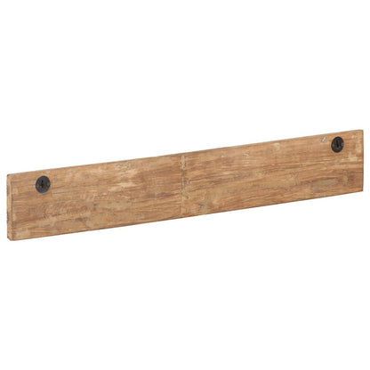 321950 vidaXL Hall Hanger with 5 Hooks 100x2,5x15 cm Solid Reclaimed Wood