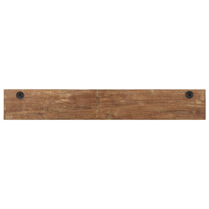 321950 vidaXL Hall Hanger with 5 Hooks 100x2,5x15 cm Solid Reclaimed Wood