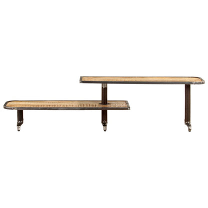 vidaXL TV Cabinet 160x30x40 cm Solid Mango Wood