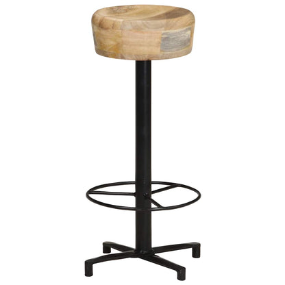 vidaXL Bar Stools 2 pcs 76 cm Solid Mango Wood