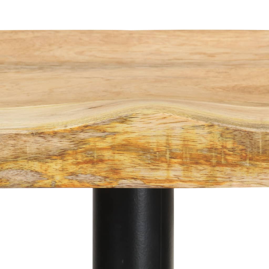vidaXL Bar Stools 2 pcs 52 cm Solid Mango Wood