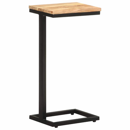 321971 vidaXL Side Tables 2 pcs 31,5x24,5x64,5 Solid Acacia Wood