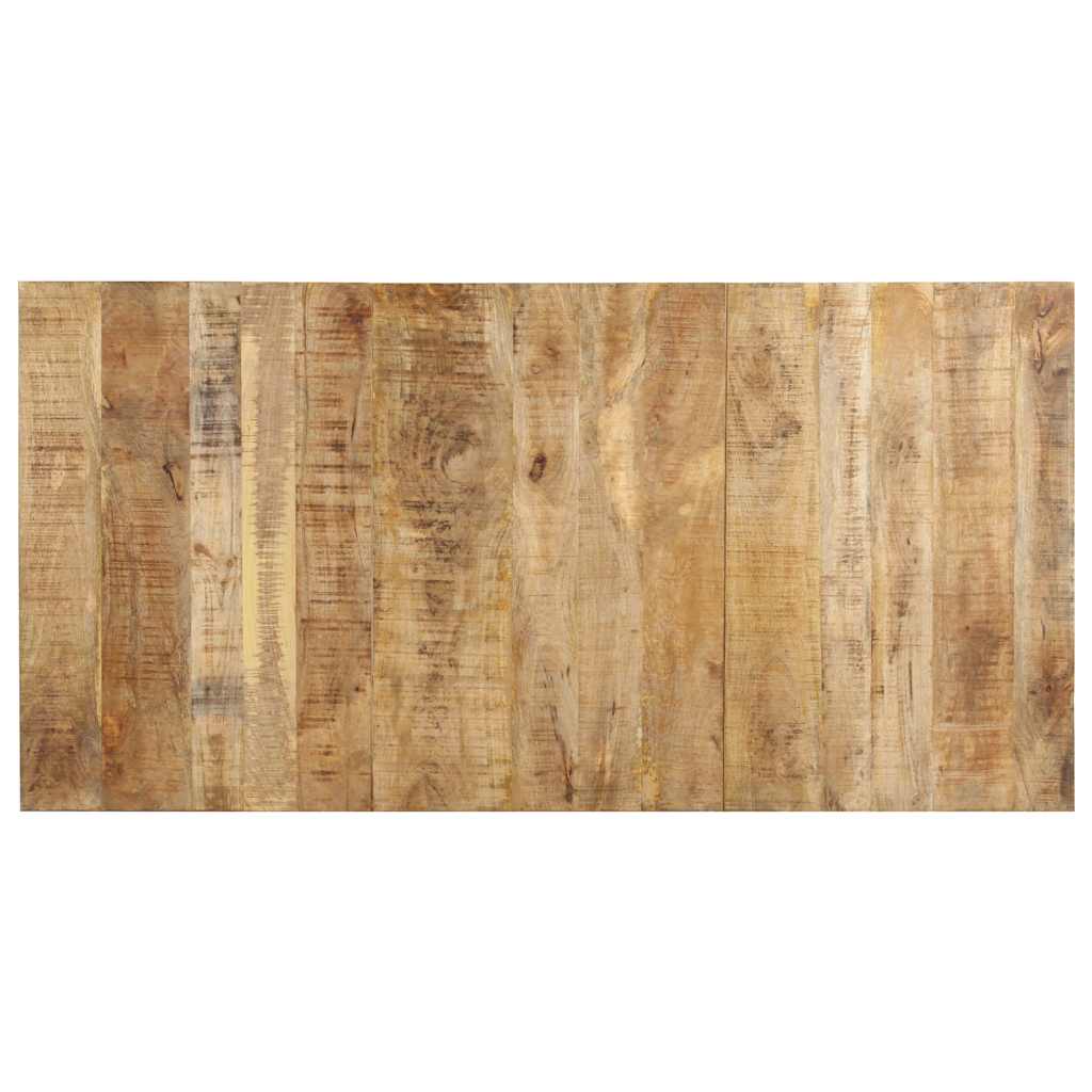 vidaXL Dining Table 180x90x76 cm Rough Mango Wood