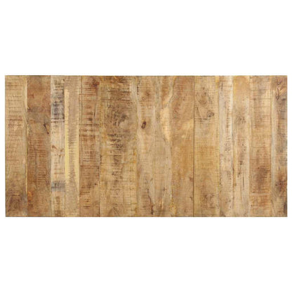 vidaXL Dining Table 180x90x76 cm Rough Mango Wood