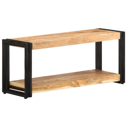vidaXL TV Cabinet | Wooden tones | Solid acacia wood | 90 cm | TV Cabinet