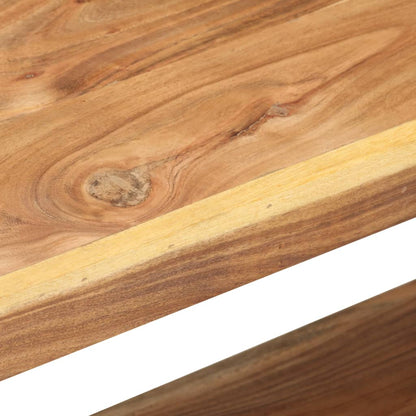 vidaXL TV Cabinet | Wooden tones | Solid acacia wood | 90 cm | TV Cabinet