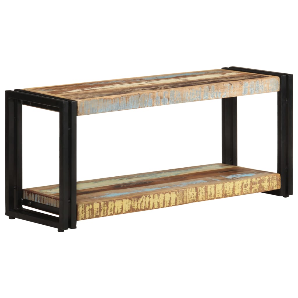 vidaXL TV Cabinet | Mixed Colour | Reclaimed Wood | Large | TV Cabinet