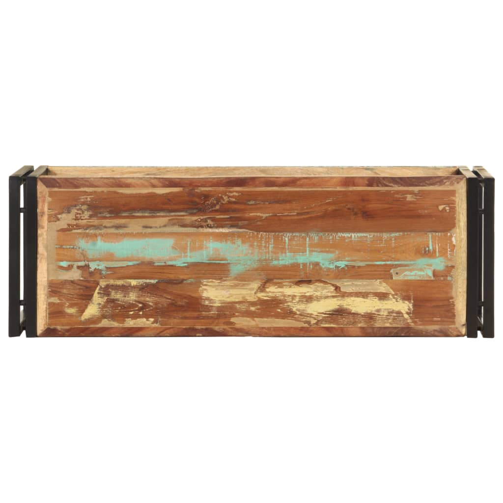 vidaXL TV Cabinet | Mixed Colour | Reclaimed Wood | Large | TV Cabinet