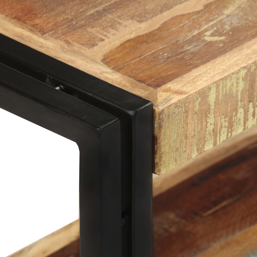 vidaXL TV Cabinet | Mixed Colour | Reclaimed Wood | Large | TV Cabinet