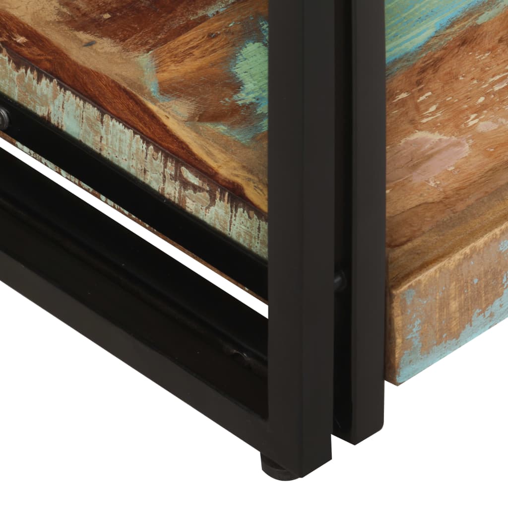 vidaXL TV Cabinet | Mixed Colour | Reclaimed Wood | Large | TV Cabinet