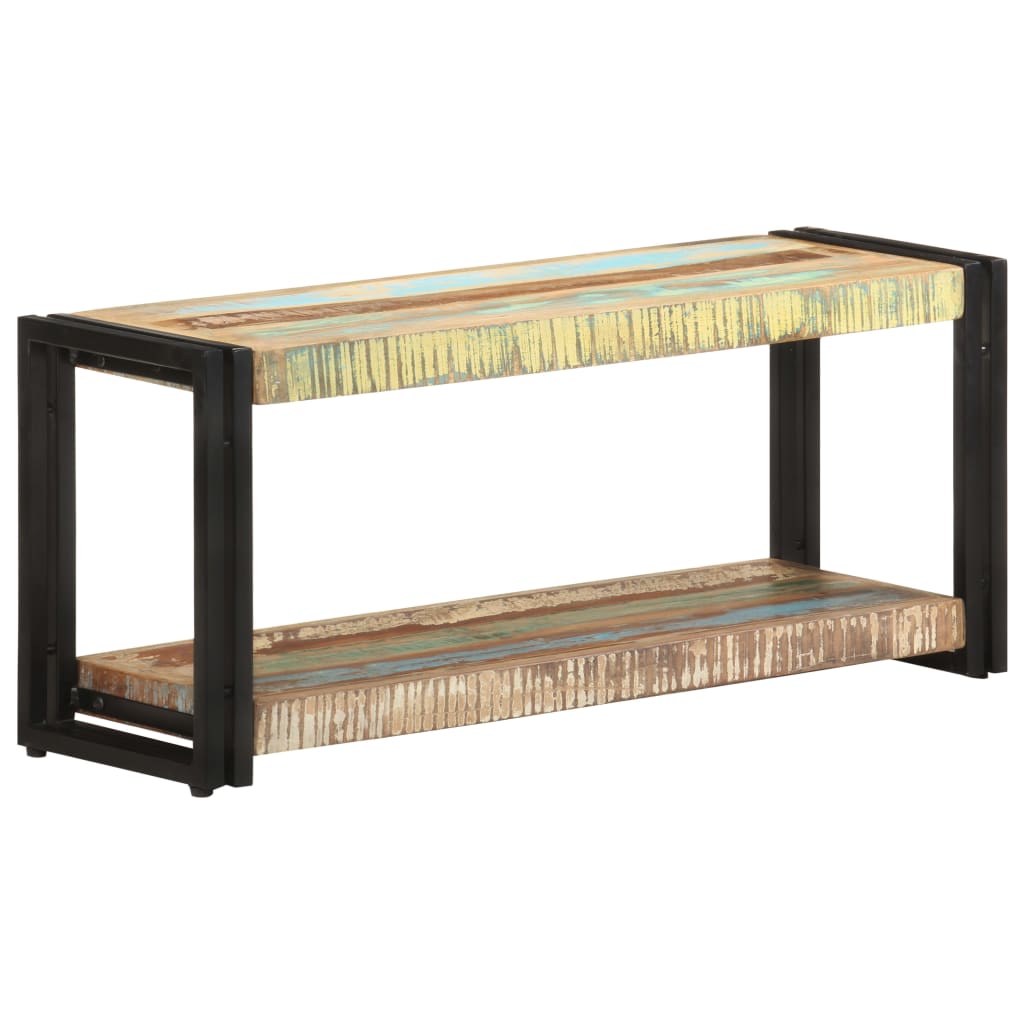 vidaXL TV Cabinet | Mixed Colour | Reclaimed Wood | Large | TV Cabinet