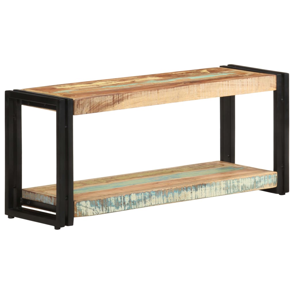 vidaXL TV Cabinet | Mixed Colour | Reclaimed Wood | Large | TV Cabinet