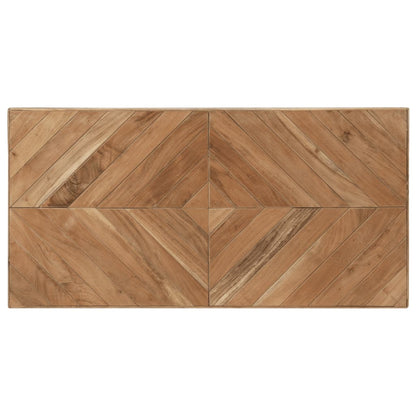 vidaXL Dining Table 120x60x76 cm Solid Acacia and Mango Wood