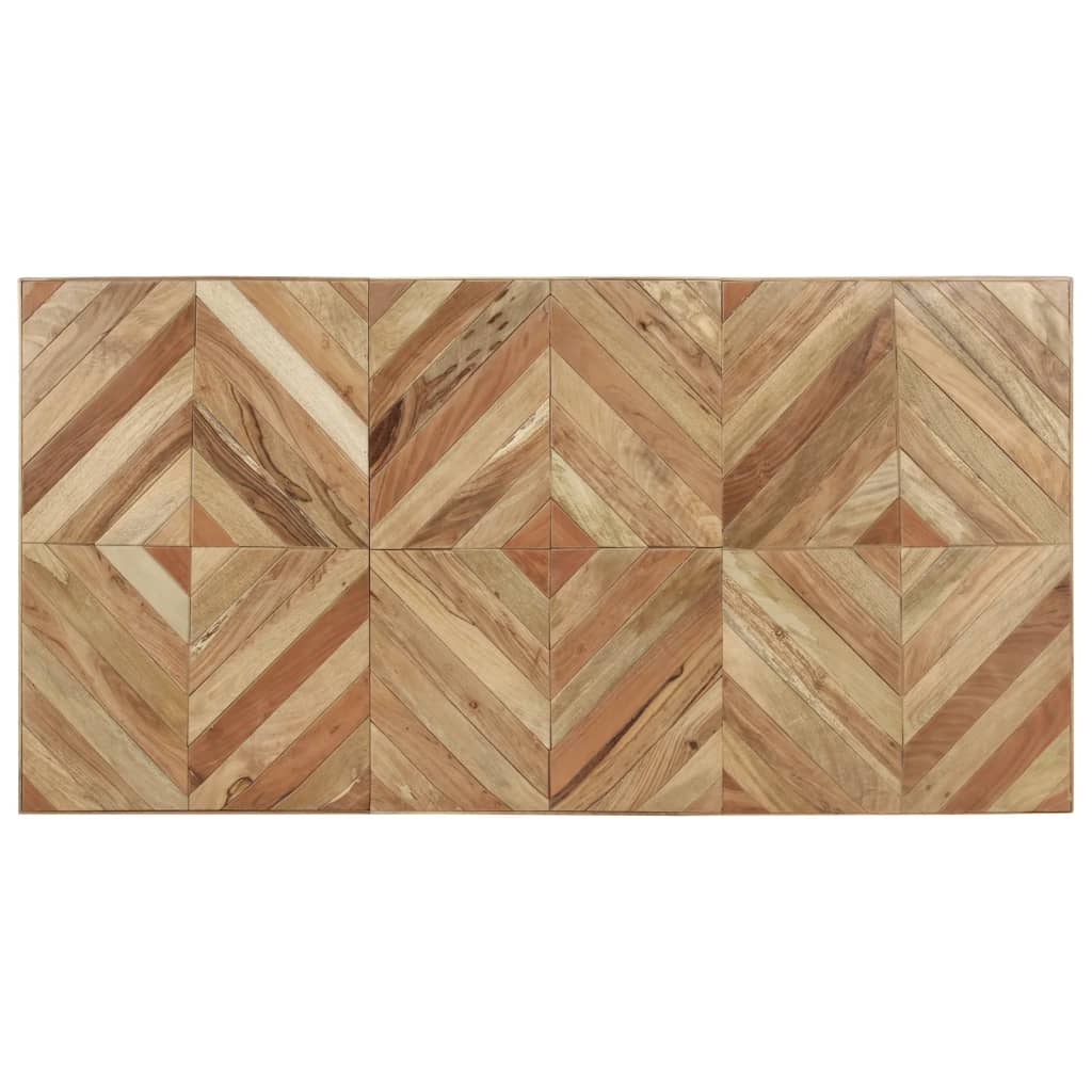 vidaXL Dining Table 180x90x76 cm Solid Acacia and Mango Wood