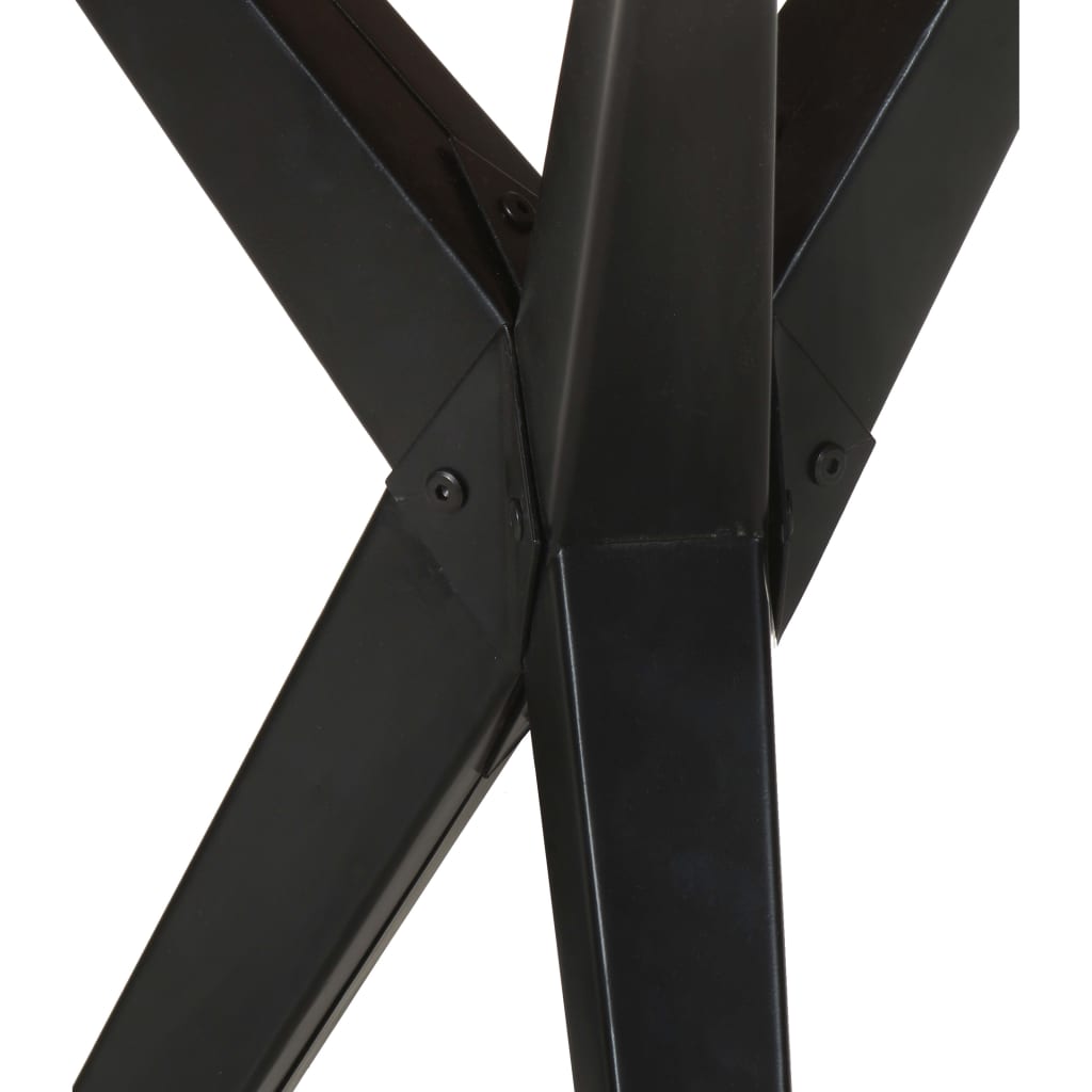 vidaXL Dining Table | Wooden Brown, Black