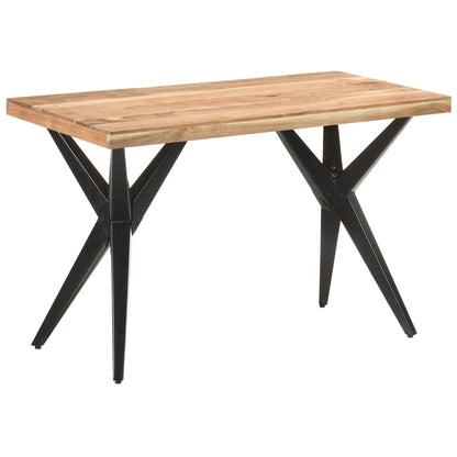 vidaXL Dining Table | Wooden Brown, Black