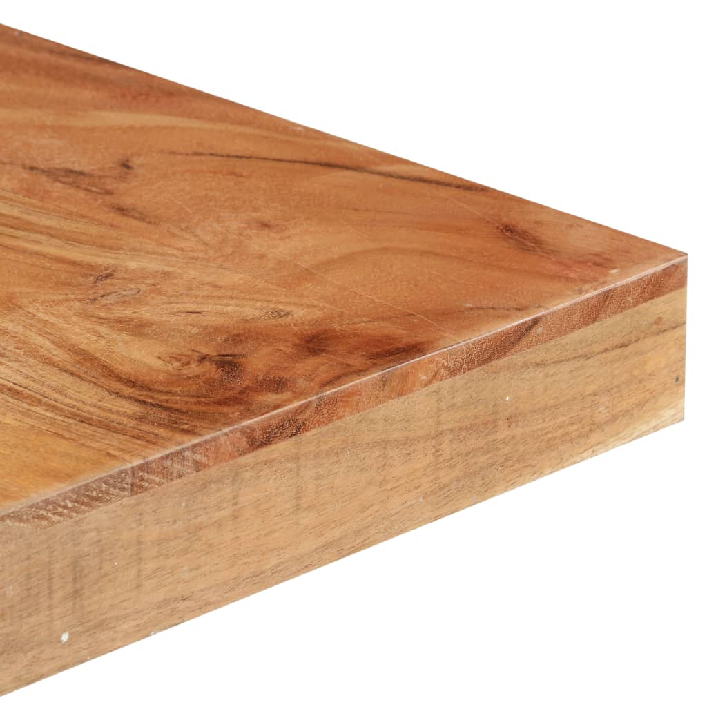 vidaXL Dining Table 160x80x76 cm Solid Acacia Wood