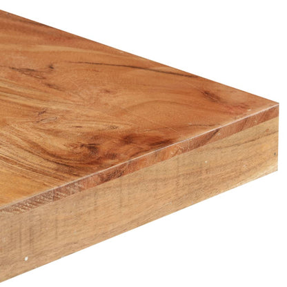 vidaXL Dining Table 160x80x76 cm Solid Acacia Wood