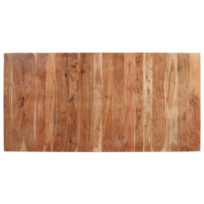 vidaXL Dining Table 160x80x76 cm Solid Acacia Wood