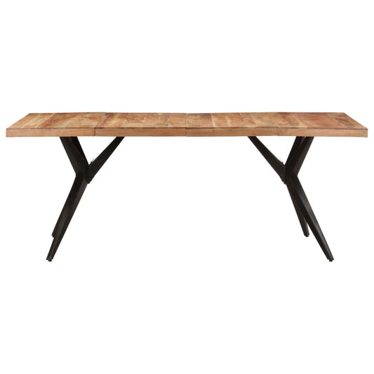 vidaXL Dining Table | Acacia Wood | Solid Acacia Wood | Large | Durable