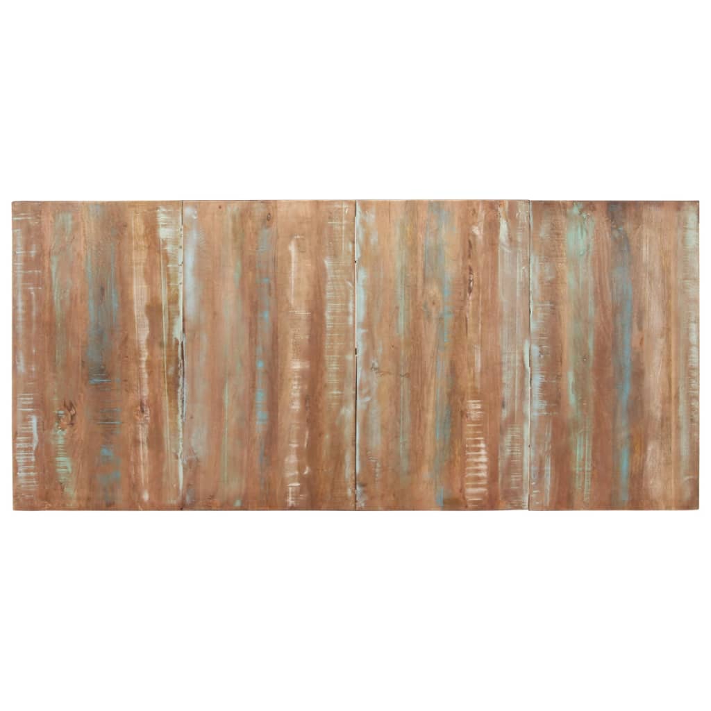 vidaXL Dining Table 200x90x76 cm Solid Reclaimed Wood