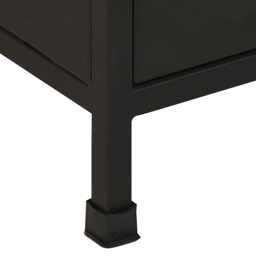 vidaXL Sideboard 47x35x76 cm Rough Mango Wood