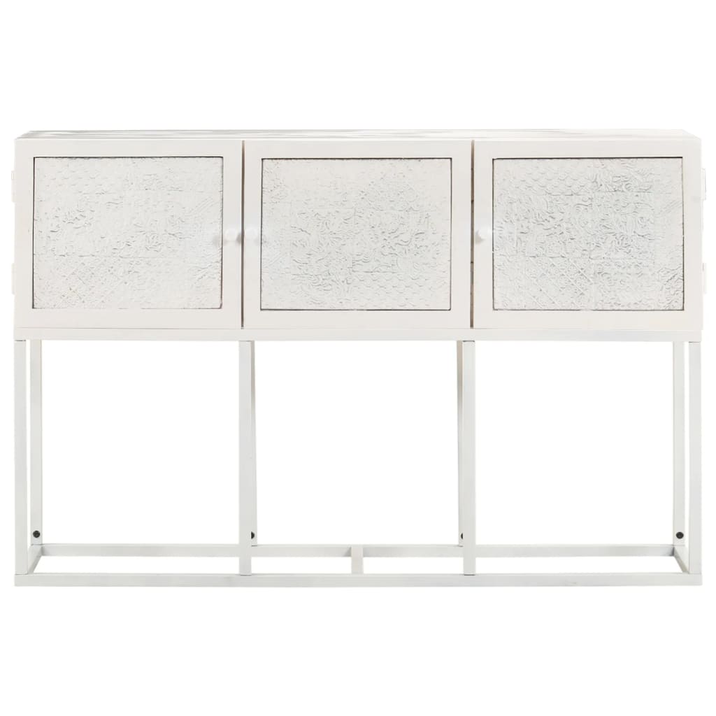 vidaXL Sideboard 115x30x76 cm Solid Mango Wood